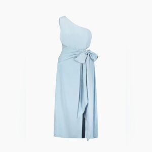 BCBG MAXAZRIAOne-Shoulder Cut-Out Bow Gown Size 8
